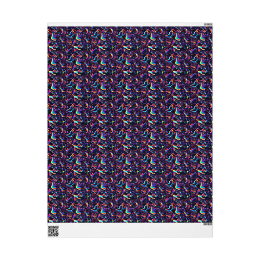 Holographic Mirage Wrapping Paper