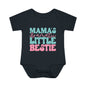 Mama's Dramatic Little Bestie Baby Rib Bodysuit