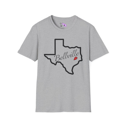 Bellville Texas Adult T-shirt