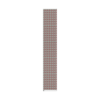 Winter Poinsettia Garden Wrapping Paper