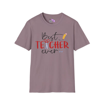 Best Teacher Ever Adult T-shirt