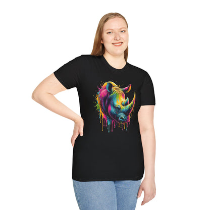 Colorful Rhino T-shirt