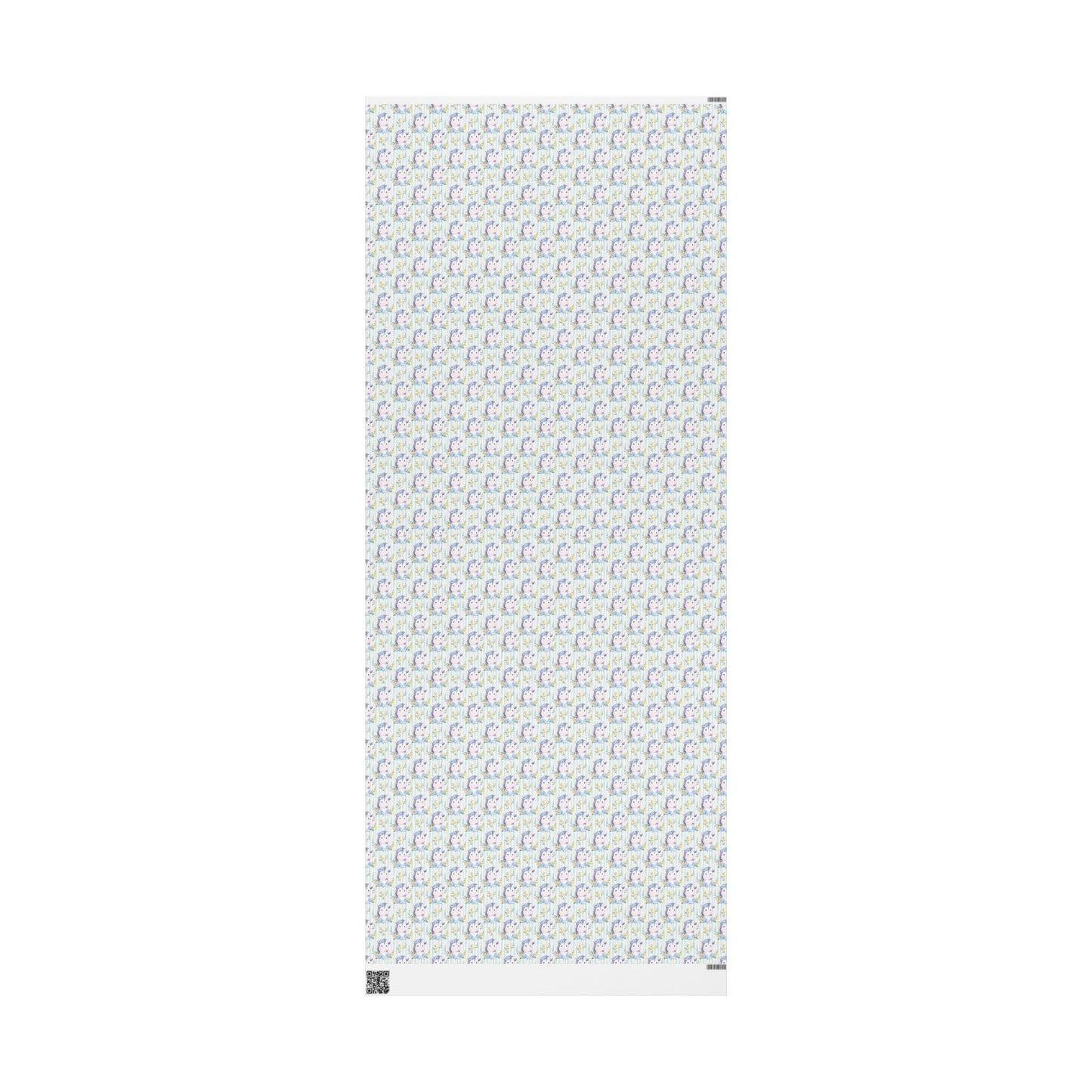 Zebras in Bloom Wrapping Paper