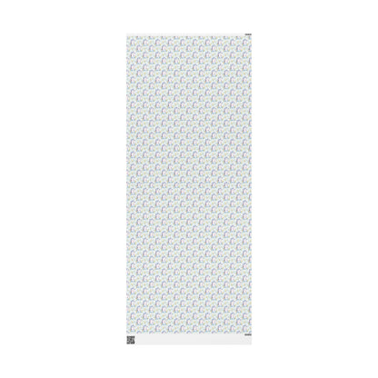 Zebras in Bloom Wrapping Paper