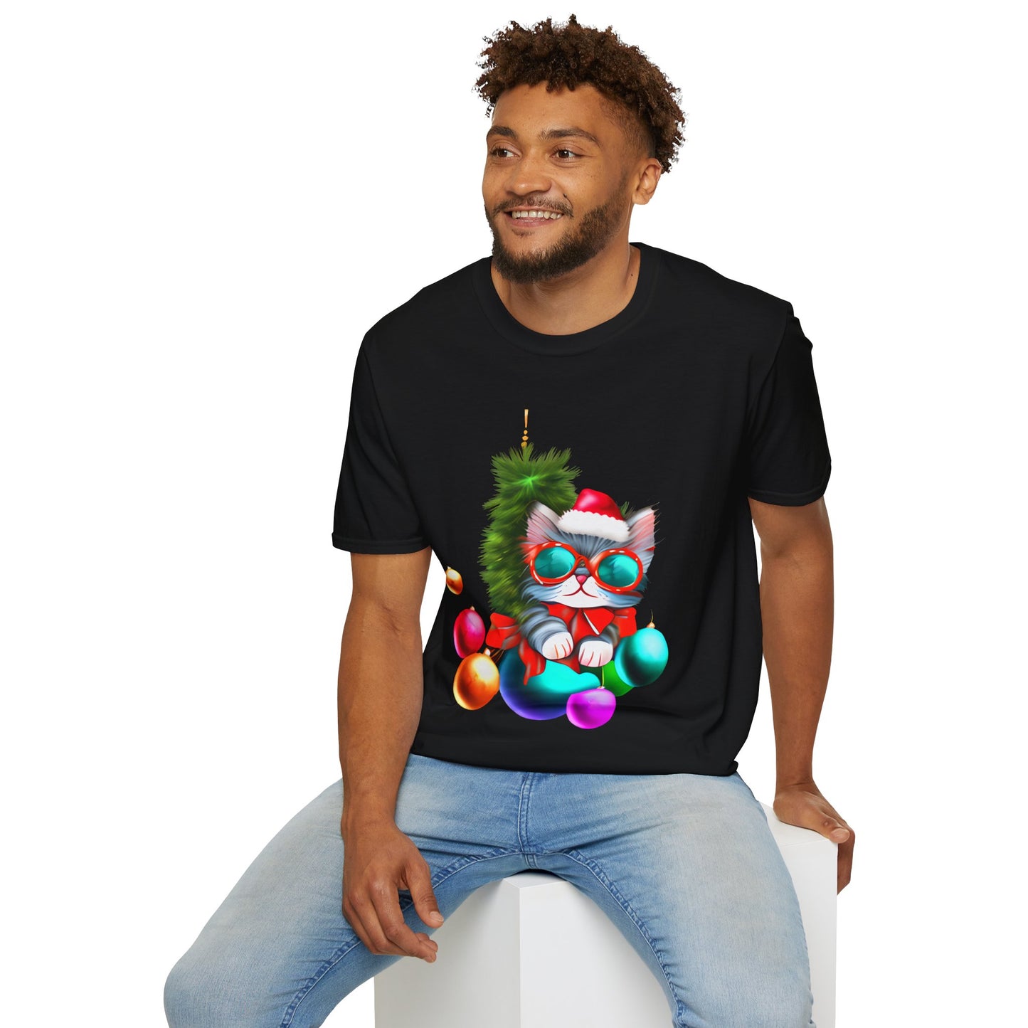 Christmas Ornaments Kitten T-shirt