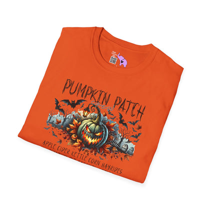 Spooky Pumpkin Patch Adult T-shirt