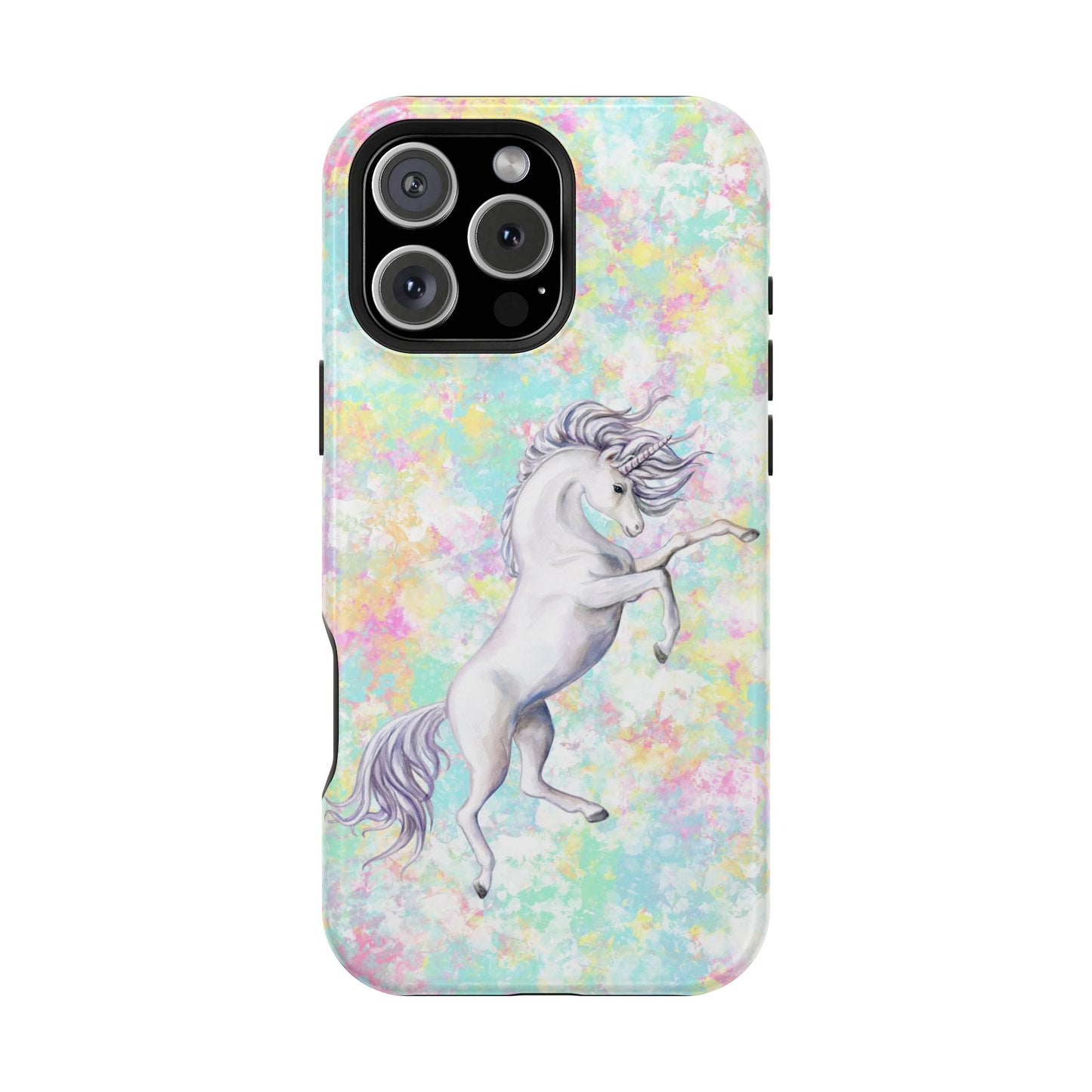 Pastel Pegasus MagSafe® Compatible Tough Case for iPhone