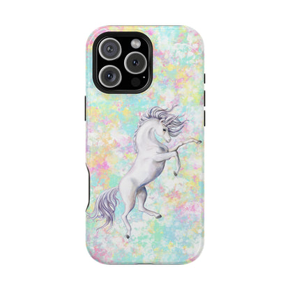 Pastel Pegasus MagSafe® Compatible Tough Case for iPhone