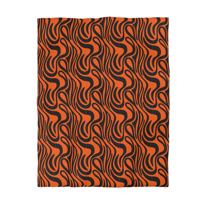 Tiger Stripes Microfiber Duvet Cover