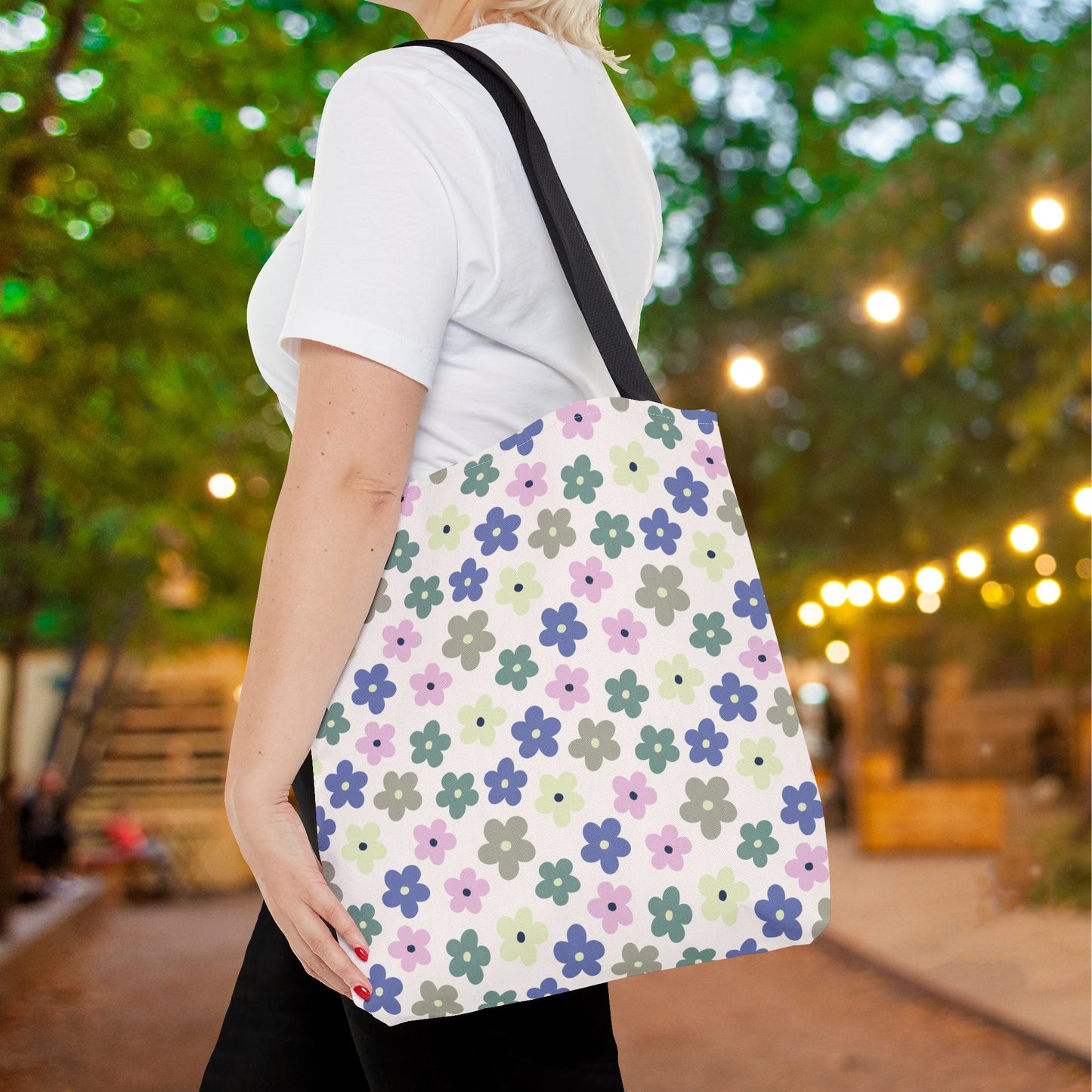 Earthbound Blooms Canvas Tote Bag