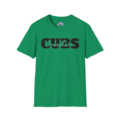 Brenham Cubs Double Text Adult T-shirt