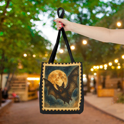 Moonlight Mischief Canvas Tote Bag