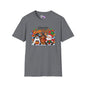 Happy Hallowthanksmas (String Lights) Adult T-shirt