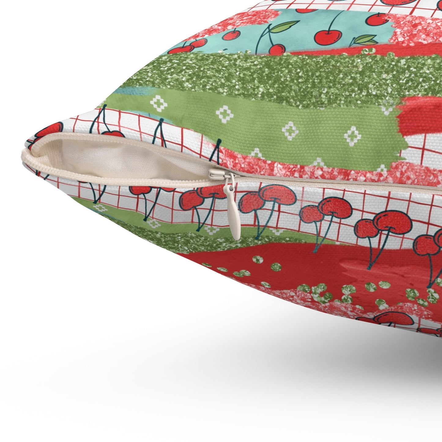 Cherry Lane Throw Pillow