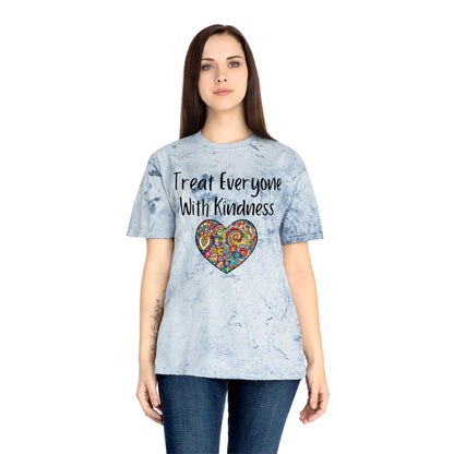 Treat Everyone With Kindness Unisex Color Blast T-Shirt