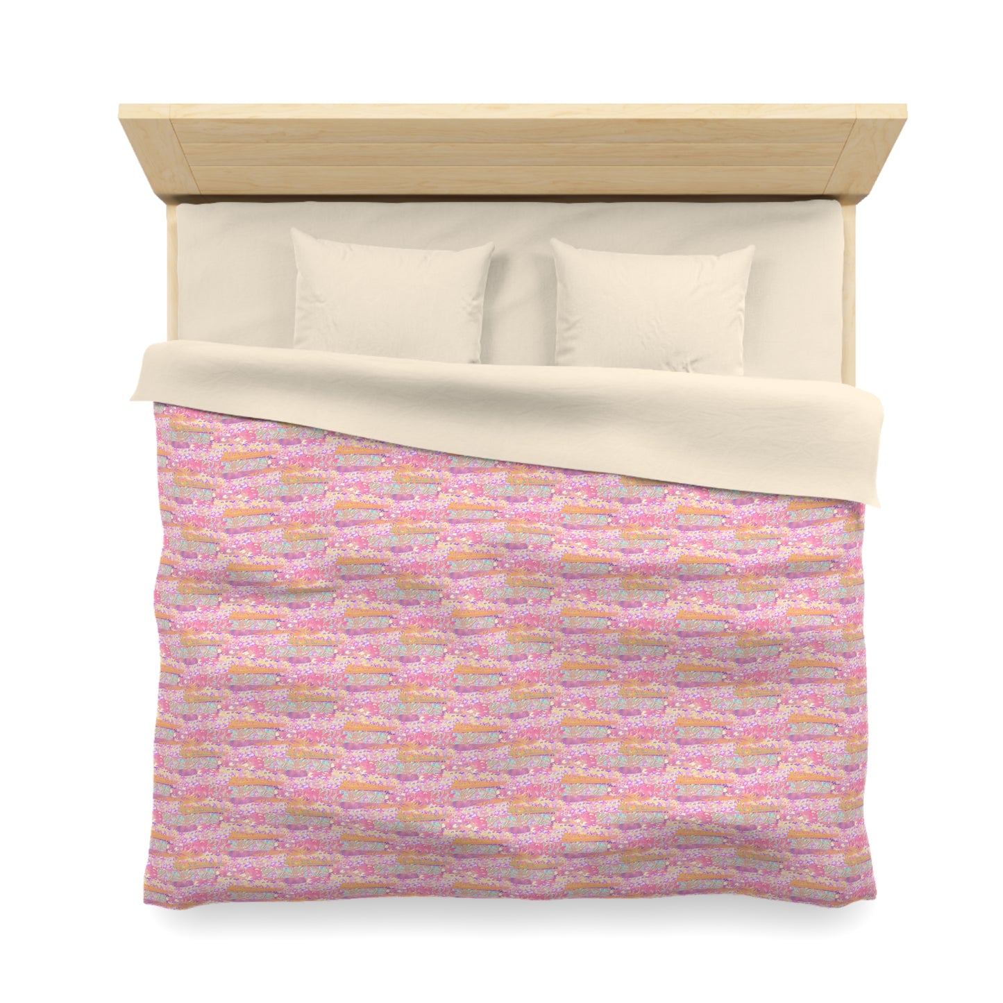 Wild Tropic Collage Microfiber Duvet Cover