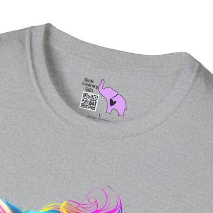 Cute Colorful Kitten Adult T-shirt