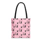 Siamese Charm – Pink Whisper Canvas Tote Bag