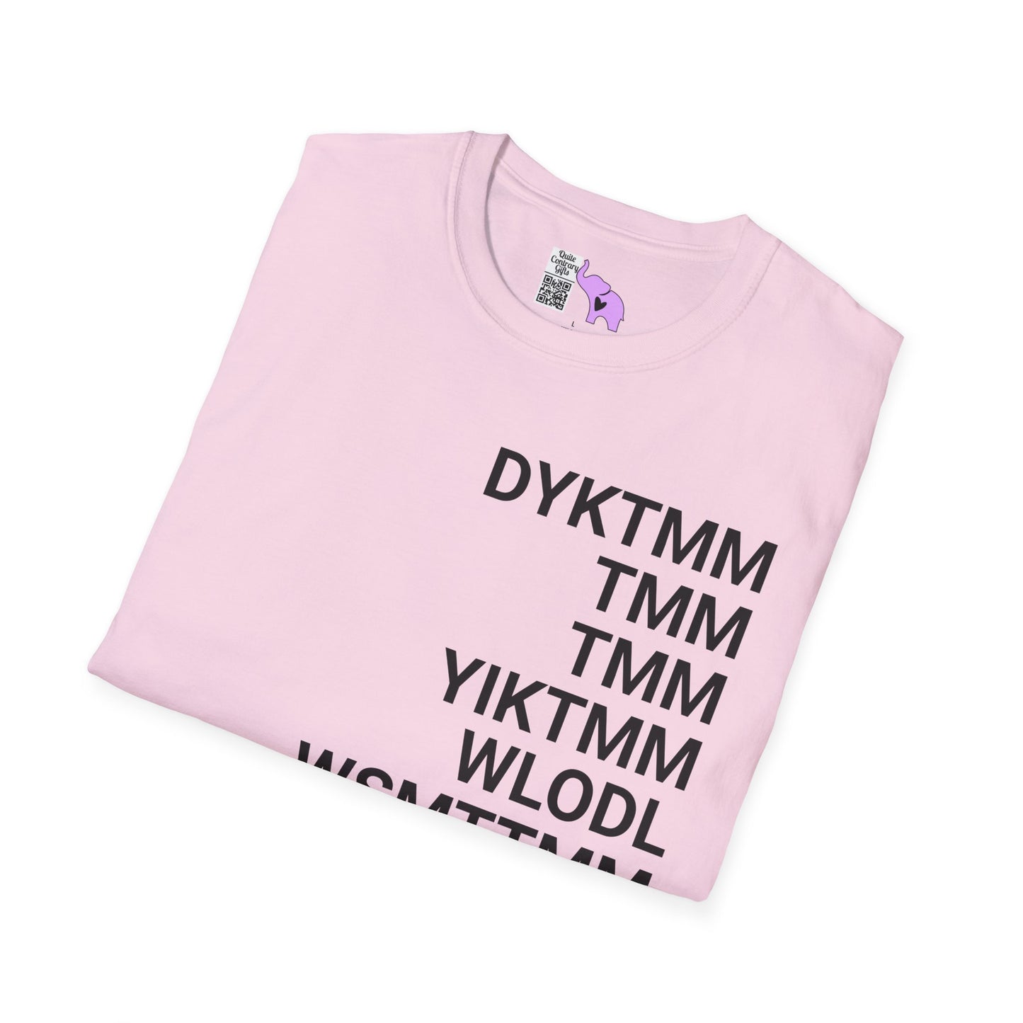 Do You Know The Muffin Man Abbreviation Adult T-shirt