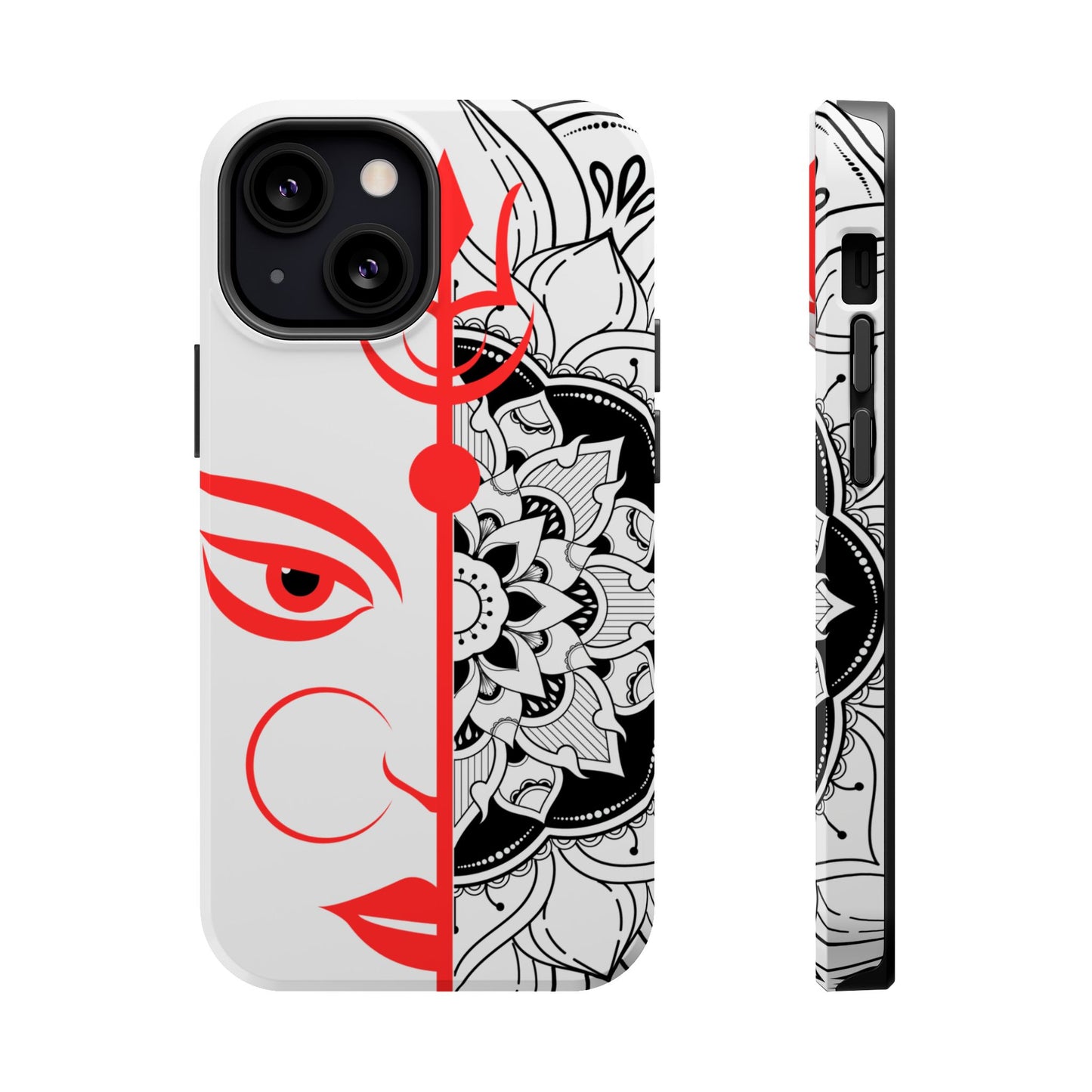 Goddess Durga Mata w/Mandala MagSafe® Compatible Tough Case for iPhone