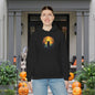 Creepy Black Cat 6 Heavy Blend™ Hooded Sweatshirt