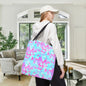 Cotton Candy Camo Canvas Tote Bag