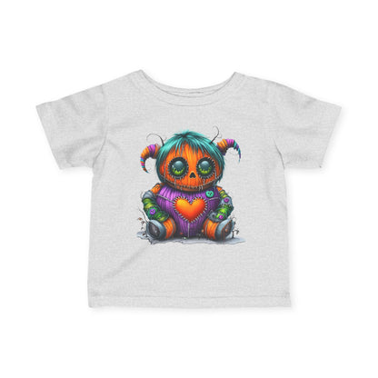 Patchwork Pumpkin Heart Infant T-Shirt
