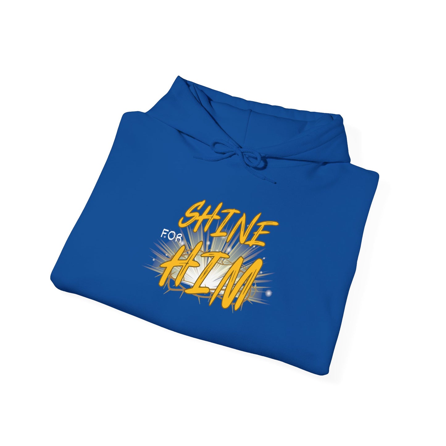 Shine For Him Heavy Blend™ Hooded Sweatshirt