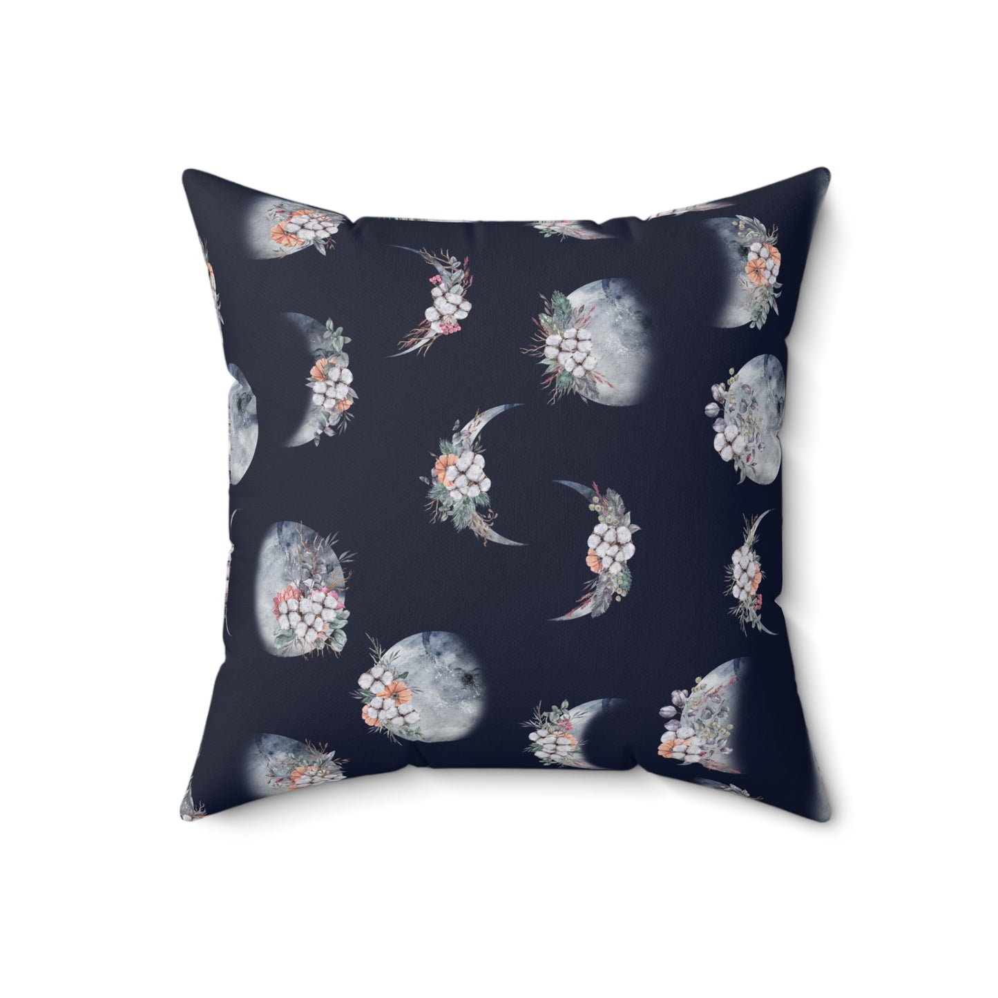 Lunar Garden Throw Pillow