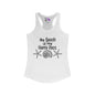 The Beach Is My Happy Place Women's Ideal Racerback Tank