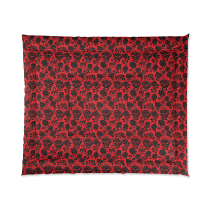 Crimson Masquerade Basic Bedding Set