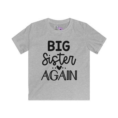 Big Sister Again Youth Softstyle Tee