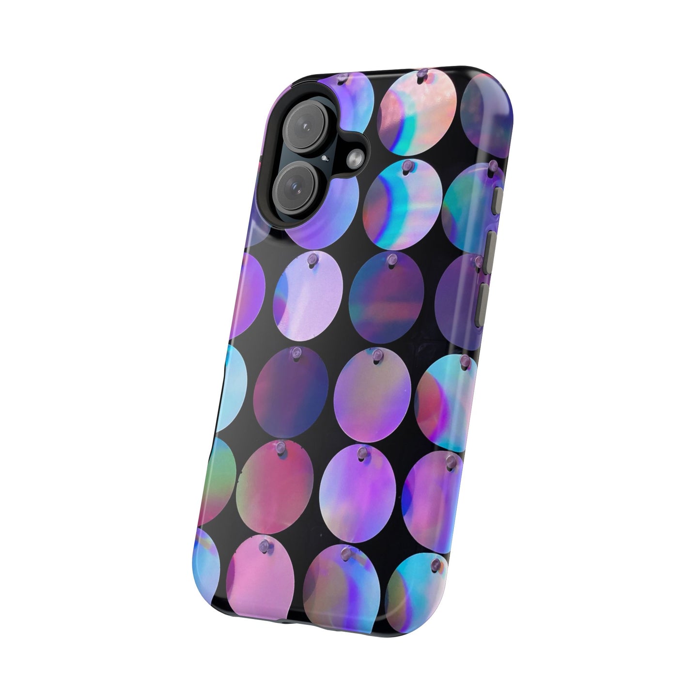 Opal Glow Sequins MagSafe® Compatible Tough Case for iPhone