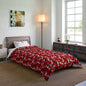 Inked Poinsettias Sketch Comforter