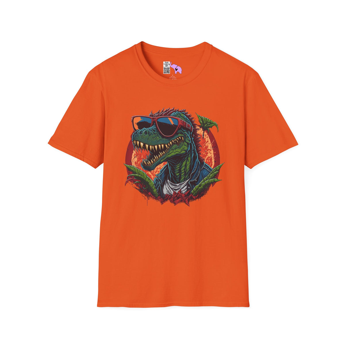 Cool Dinosaur Adult T-shirt