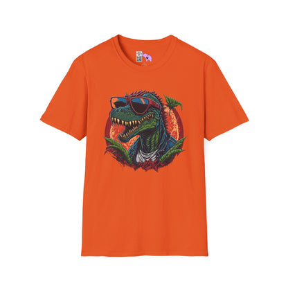 Cool Dinosaur Adult T-shirt