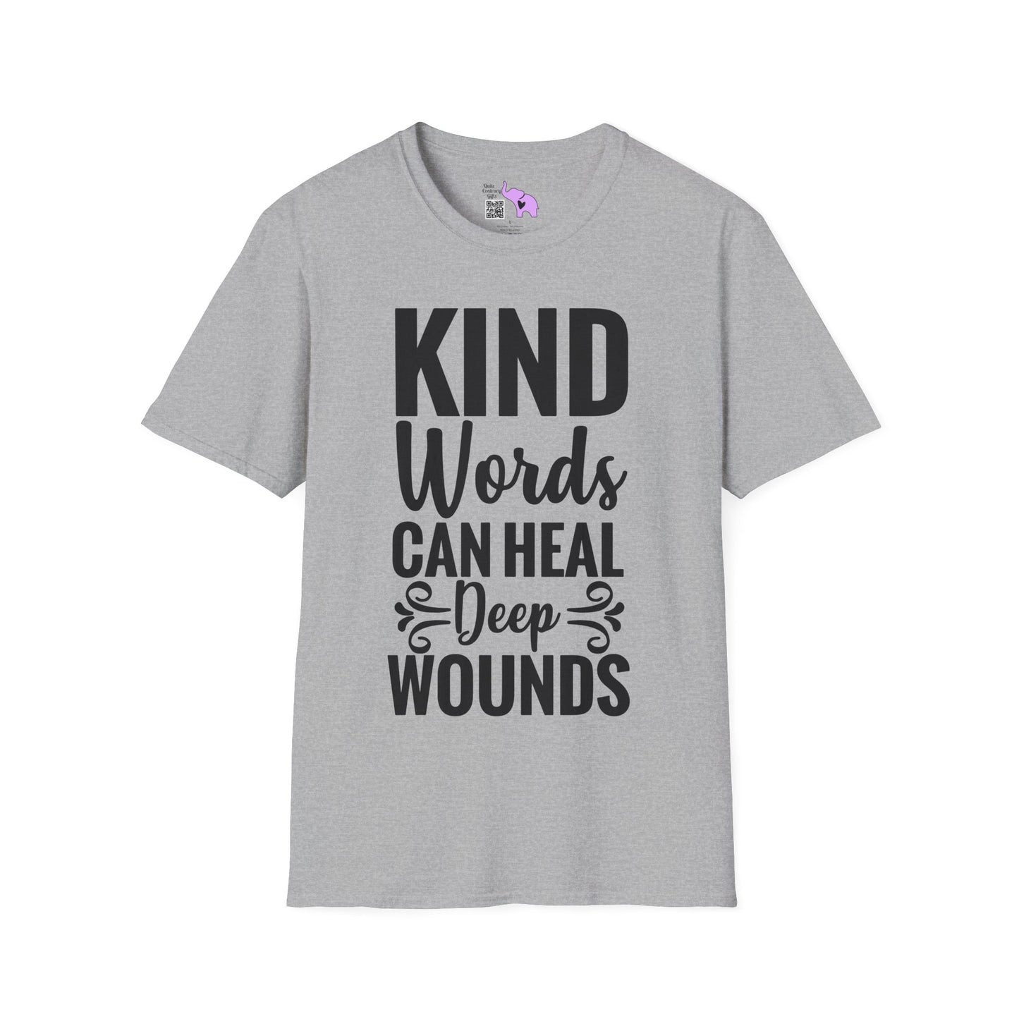 Kind Words Can Heal Deep Wounds Adult T-shirt