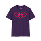 Triple Heart Adult T-shirt