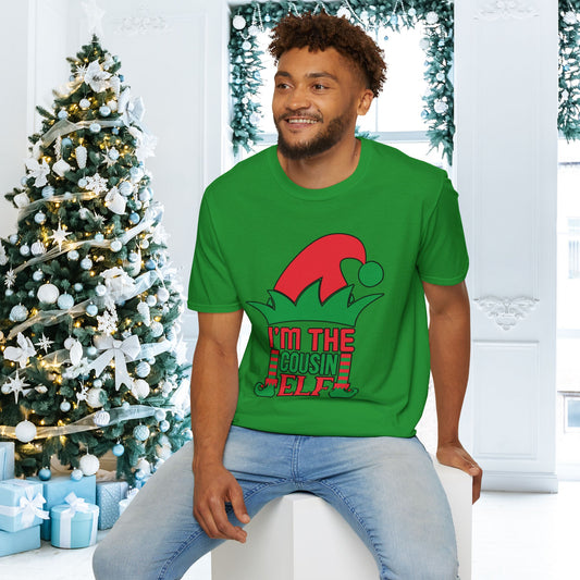 I'm The Cousin Elf Adult T-shirt
