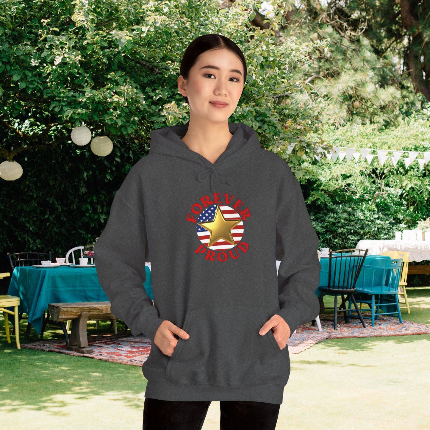 Gold Star Wife Heavy Blend™ Hooded Sweatshirt