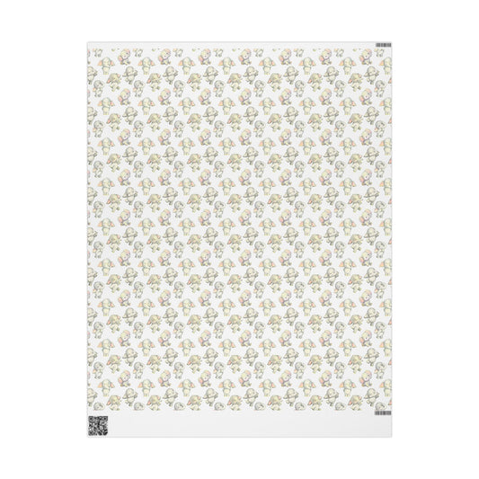 Dancing Elephants Wrapping Paper