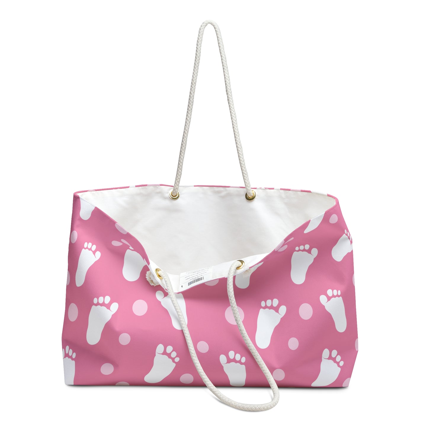 Baby Steps in Pink Weekender Bag