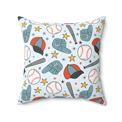 Home Run Heroes Throw Pillow