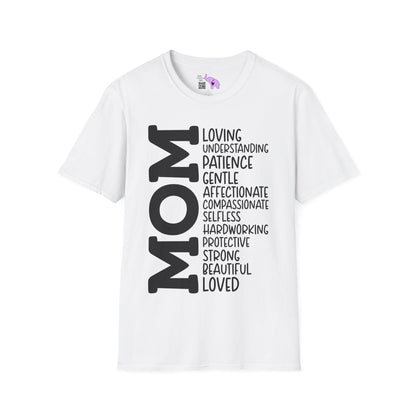 Mom Description Adult T-shirt