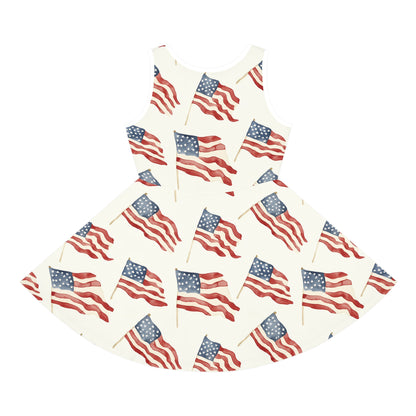 Waves of Freedom Girls Sundress