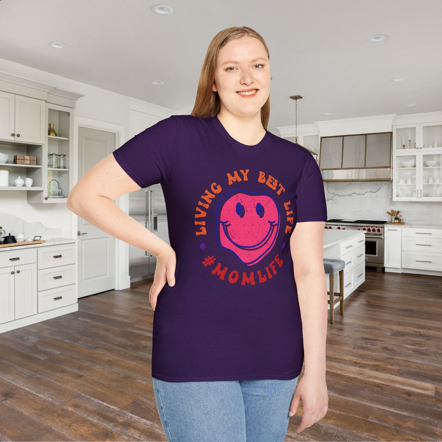 Living My Best Life #MomLife Adult T-shirt