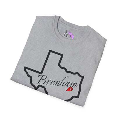 Brenham Texas Adult T-shirt