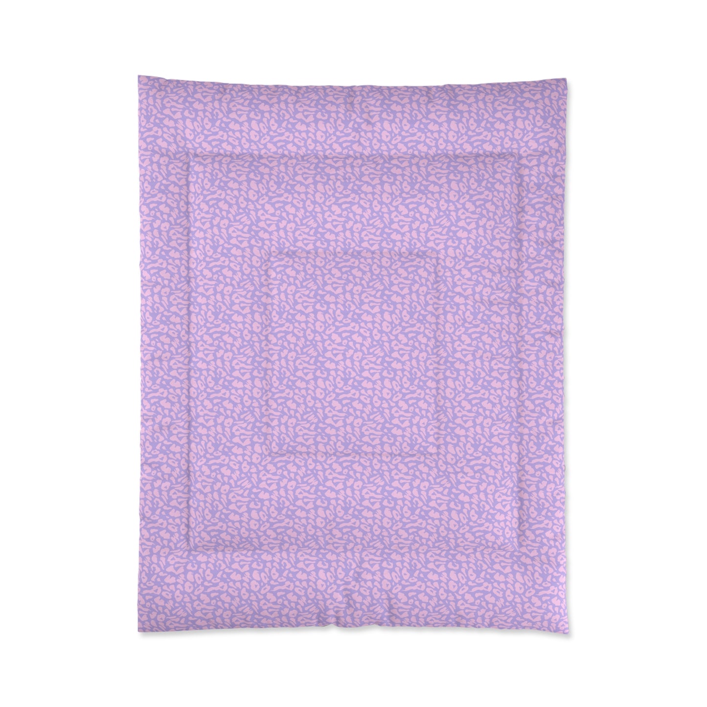 Cotton Candy Cheetah Print Comforter