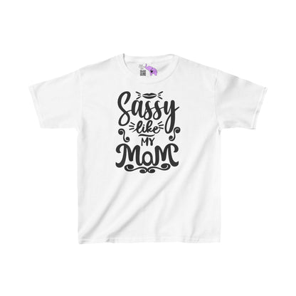 Sassy Like My Mom Kids Heavy Cotton™ Tee