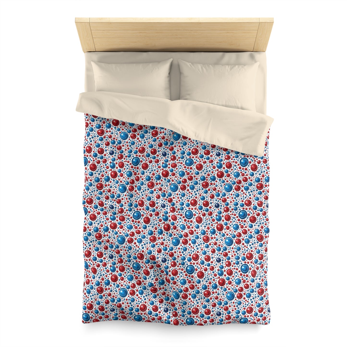 Freedom Dots Microfiber Duvet Cover